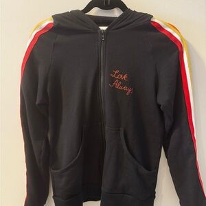 Lauren Moshi  Love Always zip up hoodie